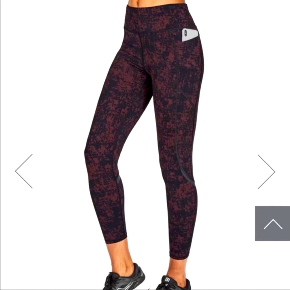 NWT Sweaty Betty Zero Gravity High Waist Bum Sculpting 7/8 Leggings With Pockets